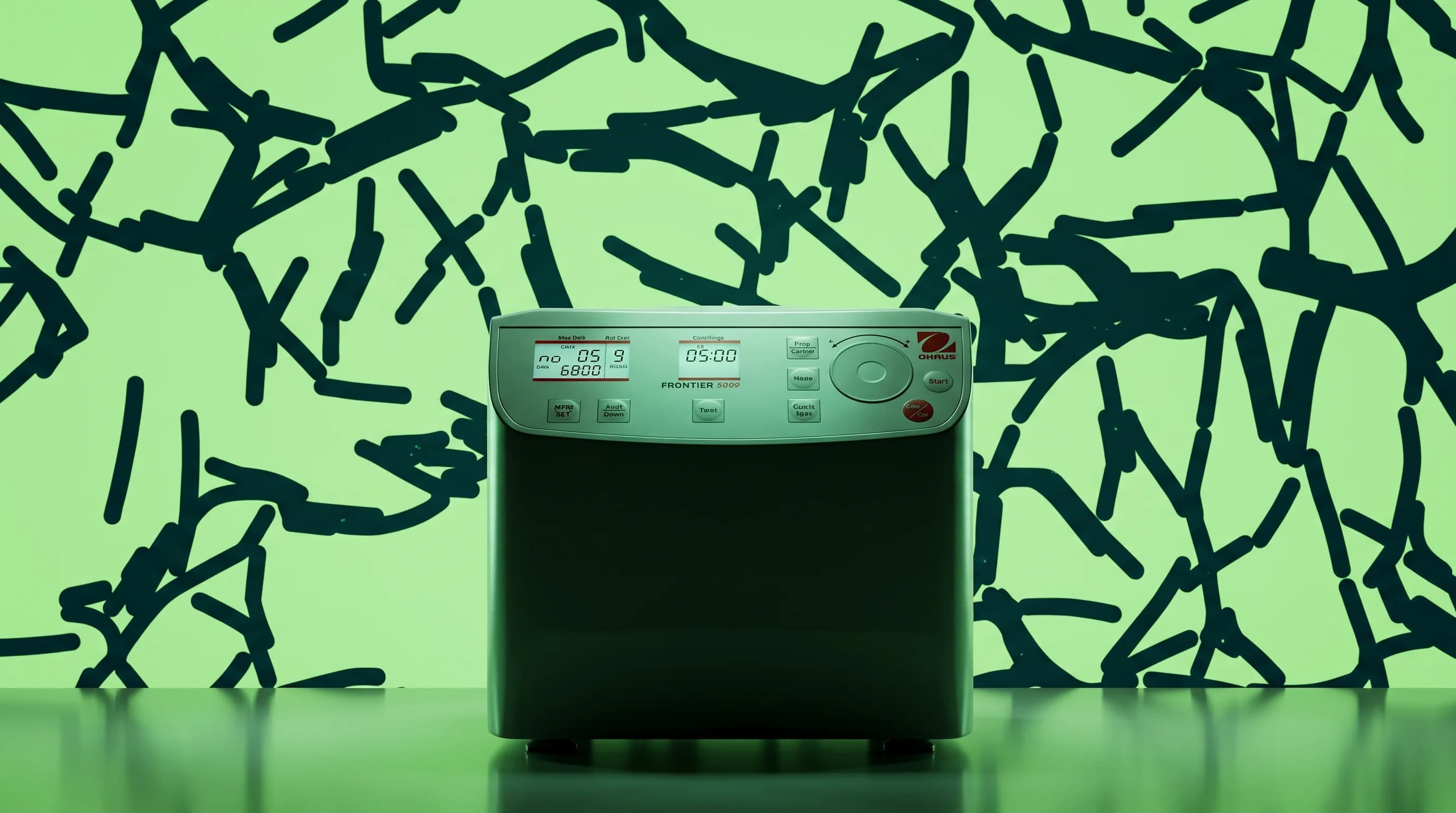 A rare instrument, isolated and spotlit